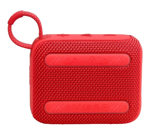 Портативная акустика JBL GO 4 4.2 Вт в красном цвете: мощный звук в компактном корпусе
