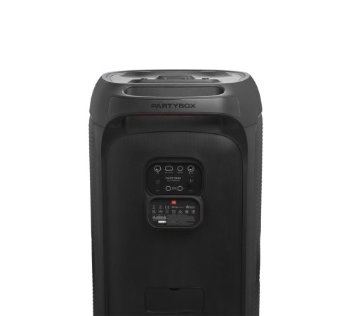Портативная акустика JBL Partybox Ultimate 1100 Вт: мощный звук в чёрном дизайне