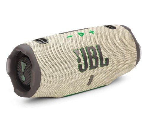 Портативная акустика JBL Charge 6 в бежевом цвете: мощный звук в любом месте