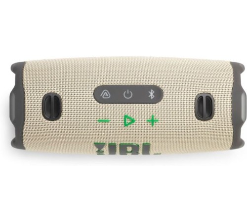 Портативная акустика JBL Charge 6 в бежевом цвете: мощный звук в любом месте