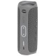 Портативная акустика JBL Flip 5, 20 Вт в сером цвете — мощный звук в компактном корпусе.