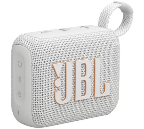 Портативная акустика JBL GO 4 4.2 Вт в белом цвете: качественный звук в компактном корпусе