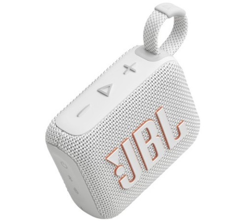 Портативная акустика JBL GO 4 4.2 Вт в белом цвете: качественный звук в компактном корпусе