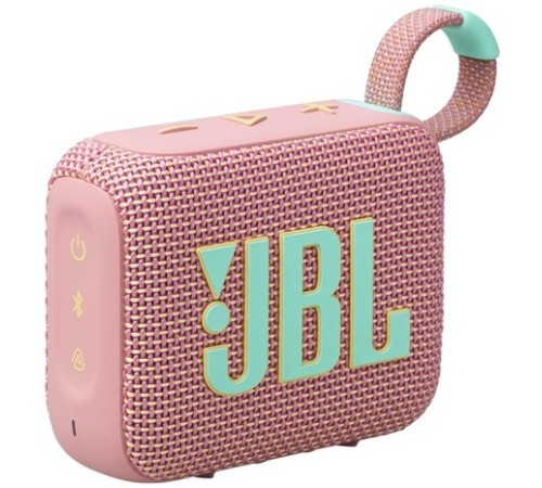 Портативная акустика JBL GO 4 4.2 Вт в розовом цвете: качественный звук в компактном корпусе
