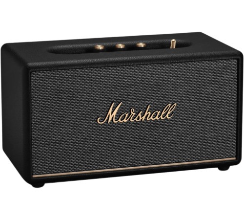 Marshall Stanmore III: мощная акустика в чёрном цвете