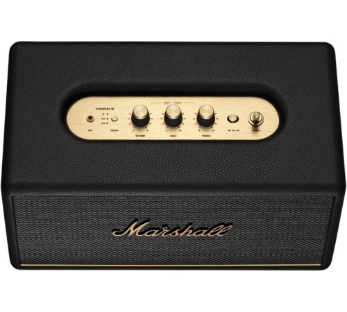 Marshall Stanmore III: мощная акустика в чёрном цвете