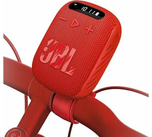 Портативная акустика JBL Wind 3 Red: мощный звук в красном дизайне