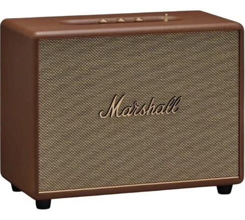 Акустика Marshall Woburn III в коричневом цвете: мощное звучание в элегантном дизайне