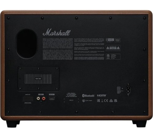 Акустика Marshall Woburn III в коричневом цвете: мощное звучание в элегантном дизайне