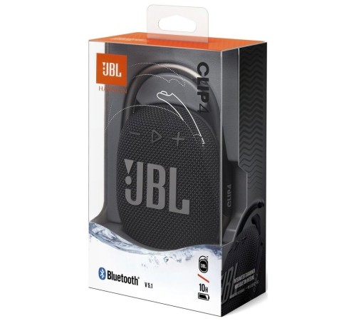 Портативная акустика JBL Clip 4: мощный звук в компактном корпусе