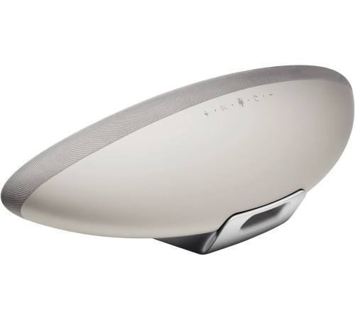 Беспроводная акустика Bowers & Wilkins Zeppelin в жемчужно-сером цвете