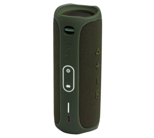 Портативная акустика JBL Flip 5, 20 Вт — зелёный заряд звука в любом месте!