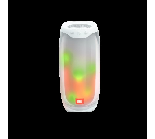 Портативная акустика JBL Pulse 4: мощный звук в стильном белом корпусе