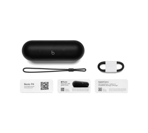 Портативная акустика Beats Pill в матовом чёрном цвете