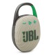 Портативная акустика JBL Clip 5 в песочном цвете: мощный звук в компактном корпусе