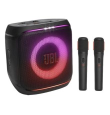 Портативная акустика  JBL Partybox Encore 2 с 2 микрофономи, 100 Вт, черный