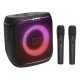 Портативная акустика  JBL Partybox Encore 2 с 2 микрофономи, 100 Вт, черный