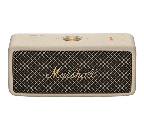 Портативная акустика Marshall Emberton II в кремовом цвете: качественный звук в удобном формате