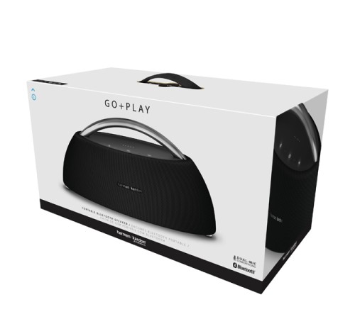 Портативная акустика Harman/Kardon Go + Play Mini в чёрном цвете: мощный звук в компактном корпусе