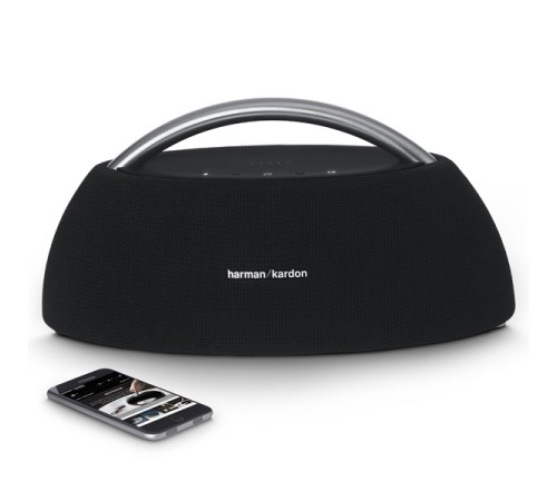 Портативная акустика Harman/Kardon Go + Play Mini в чёрном цвете: мощный звук в компактном корпусе