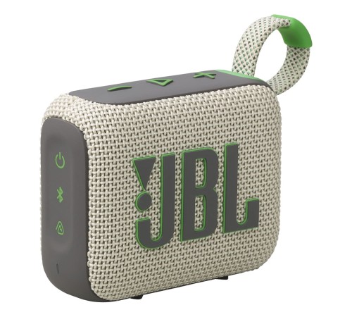 Портативная акустика JBL GO 4 4.2 Вт в песочном цвете — мощный звук в компактном корпусе