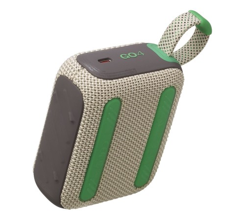 Портативная акустика JBL GO 4 4.2 Вт в песочном цвете — мощный звук в компактном корпусе