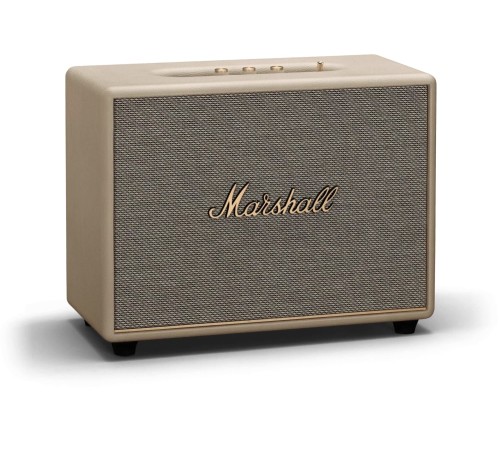 Акустика Marshall Woburn III в кремовом цвете: мощное звучание в стильном дизайне