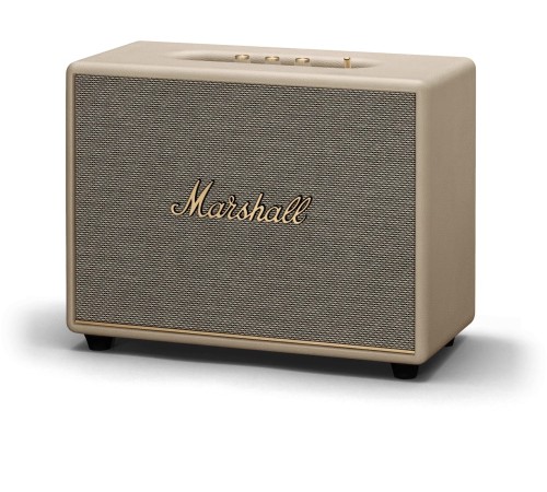 Акустика Marshall Woburn III в кремовом цвете: мощное звучание в стильном дизайне