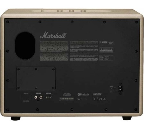 Акустика Marshall Woburn III в кремовом цвете: мощное звучание в стильном дизайне