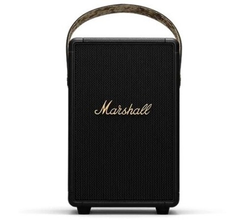 Портативная акустика Marshall Tufton Black & Brass: мощный звук в стильном дизайне