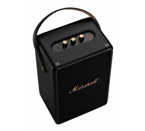 Портативная акустика Marshall Tufton Black & Brass: мощный звук в стильном дизайне