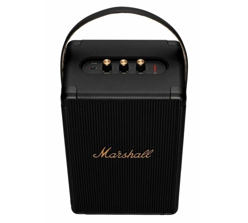 Портативная акустика Marshall Tufton Black & Brass: мощный звук в стильном дизайне