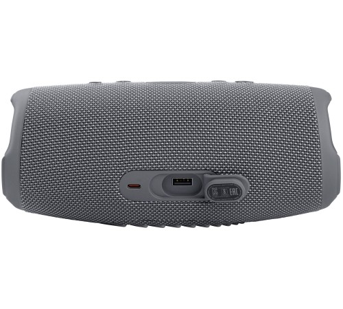 Портативная акустика JBL Charge 5 40 Вт в сером цвете: мощный звук в компактном корпусе