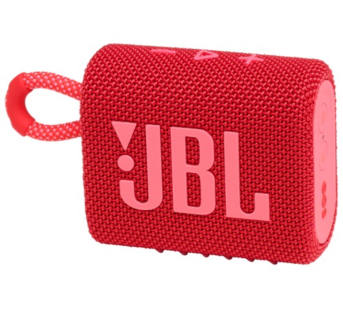 Портативная акустика JBL GO 3 4.2 Вт в красном цвете: мощный звук в компактном корпусе
