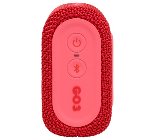 Портативная акустика JBL GO 3 4.2 Вт в красном цвете: мощный звук в компактном корпусе