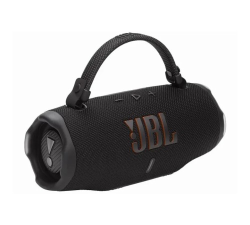 Портативная акустика JBL Charge 6 в чёрном цвете: мощный звук в компактном корпусе