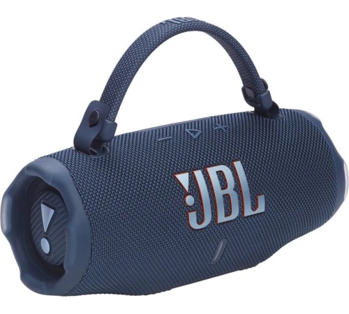 Портативная акустика JBL Charge 6 синего цвета: мощный звук в компактном корпусе