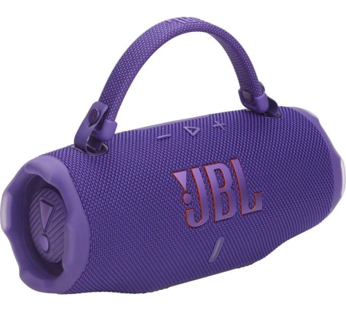 Портативная акустика JBL Charge 6 в фиолетовом цвете: мощный звук в компактном корпусе