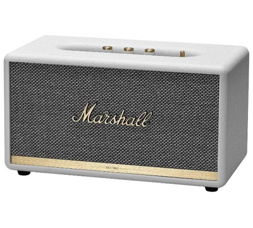 Акустика Marshall Stanmore II в белом цвете: мощное звучание в элегантном дизайне