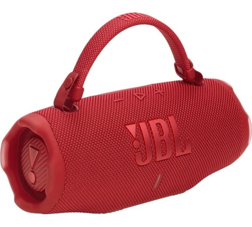 Портативная акустика JBL Charge 6 в красном цвете: мощный звук в компактном корпусе