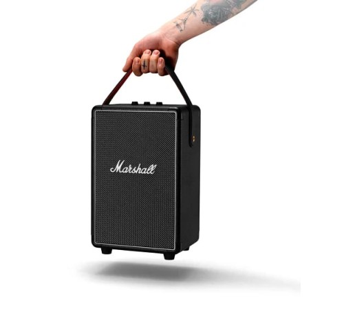 Портативная акустика Marshall Tufton Black: мощный звук в компактном корпусе