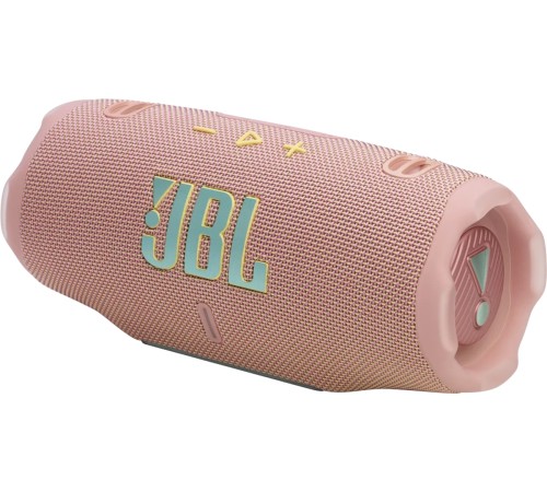Портативная акустика JBL Charge 6 в розовом цвете: мощный звук в компактном корпусе