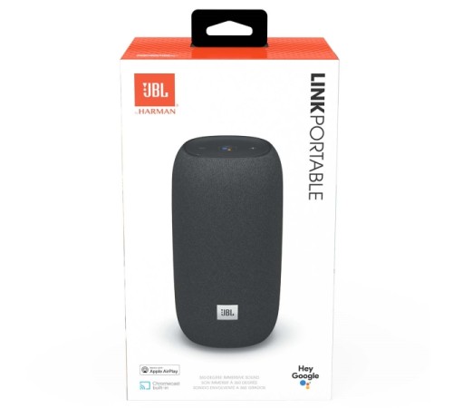 Умная колонка JBL Link Portable Black: ваш персональный помощник с Алисой