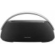 Портативная акустика Harman/Kardon Go + Play Mini 3 в чёрном цвете: мощный звук в компактном корпусе.