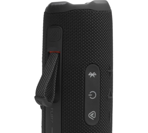 Портативная акустика JBL Flip 7 в чёрном цвете: качественный звук в любом месте