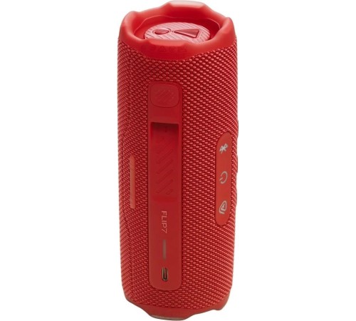 Портативная акустика JBL Flip 7 в красном цвете: мощный звук в компактном корпусе