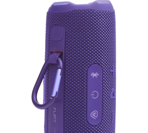 Портативная акустика JBL Flip 7 в фиолетовом цвете: мощный звук в компактном корпусе