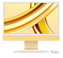 Apple iMac 24 Retina 4K (M3 8-Core CPU, GPU 10-Core, 8 ГБ, 256 ГБ) (MQRL3) Желтый