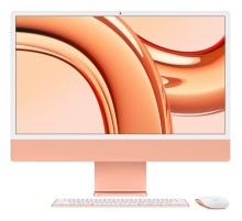 Apple iMac 24 Retina 4K (M3 8-Core CPU, GPU 10-Core, 8 ГБ, 256 ГБ) (MQRX3) Оранжевый