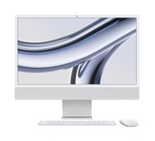 Apple iMac 24 Retina 4K (M3 8-Core CPU, GPU 10-Core, 16 ГБ, 1024 ГБ) (Z19D000D9) Серебристый
